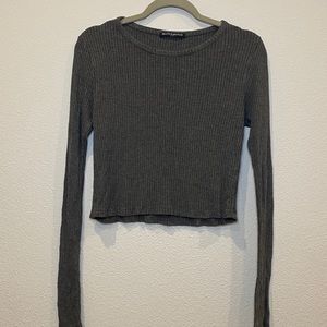 Brandy Melville cropped long sleeve